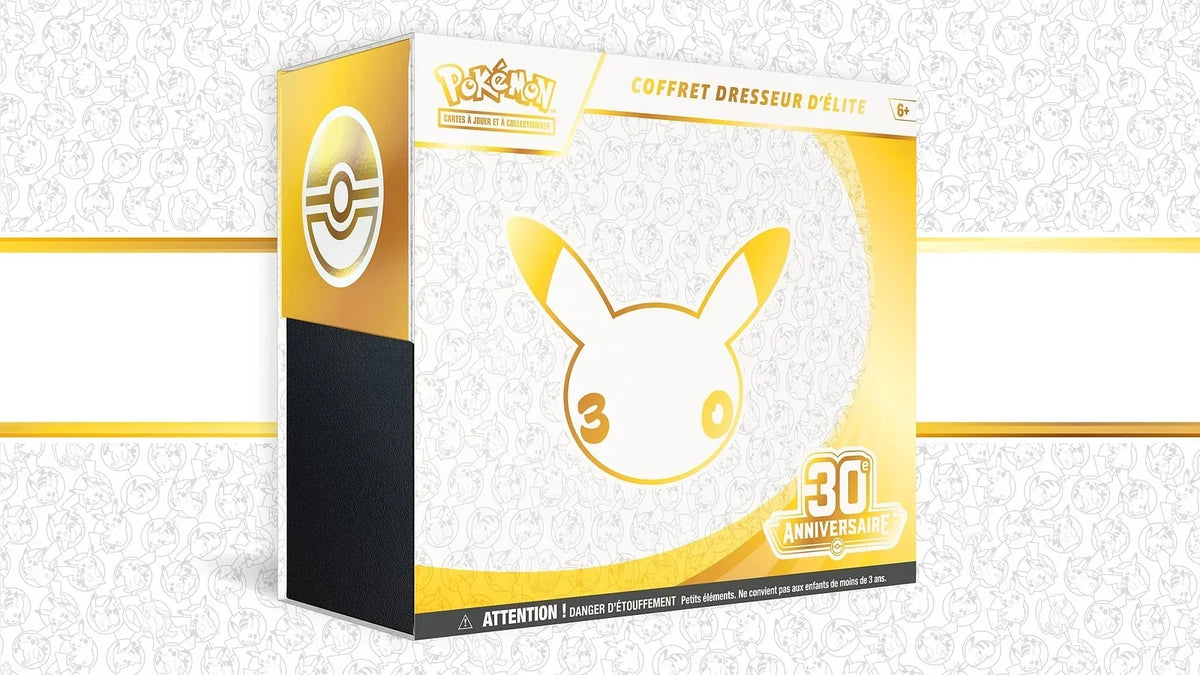 JCC Pokémon : Coffret Dresseur d’élite 30ᵉ Anniversaire